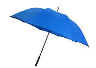 Blaue automatische öffnen nahen Regenschirm, geraden Griff fester Stock-Regenschirm-Eva fournisseur