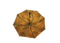 Kundengebundener automatischer faltender Regenschirm, falten wegregenschirm-Metallrippen fournisseur