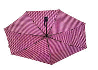 Soem falten Regenschirm, Selbstfaltendes Regenschirm-Metall mit Fiberglas-Welle zusammen fournisseur