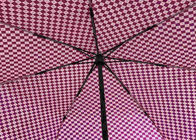 Soem falten Regenschirm, Selbstfaltendes Regenschirm-Metall mit Fiberglas-Welle zusammen fournisseur