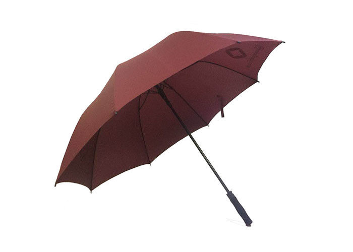 Regenschutz-großer Golf-Regenschirm-windundurchlässiges Polyester-/Rohseide-Gewebe fournisseur