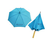Blaues faltendes Golf-Regenschirm-Antiuv, die Beleg-Griff-Abnutzung nicht beschichtend beständig fournisseur