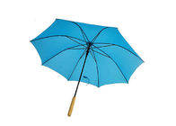 Blaues faltendes Golf-Regenschirm-Antiuv, die Beleg-Griff-Abnutzung nicht beschichtend beständig fournisseur