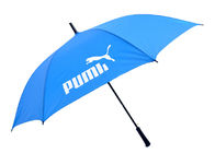 Gummigriff-Vertrags-Golf-Größen-Regenschirm, kundenspezifische Logo-Golf-Regenschirme fournisseur