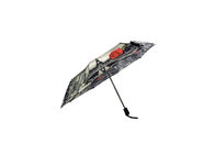 Einfach tragen Sie zusammenfalten Regenschirm 21 Zoll Druckfestigkeits-kundengebundene Logo-Entwurfs- fournisseur
