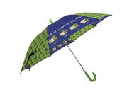 Polyester-Rohseide-Gewebe-nette Kinder Regenschirm, Kinderkompakte Regenschirm-Metallrippen fournisseur