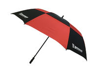 Bunte automatische Golf-Regenschirm-Aluminiumwelle kundengebundener Logo-Entwurf fournisseur
